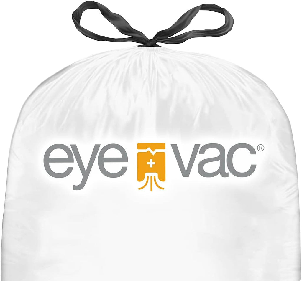 EyeVac+ Ultra Strong 13 Gallon Trash Bags - 3X Thicker Than Normal, Perfect Fit for EyeVac+ Can Liners - 40 Count