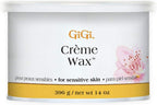 GiGi Crème Wax for Hair Removal, Soft Wax for Sensitive Skin, Face & Body, Gentle Formula, 14 oz, 1 Pack