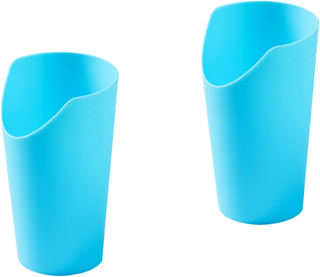 2pcs Nosey Cups 8.7oz,Elderly Care Cups for Physical Therapy Recovery and Rehabilitation (2)