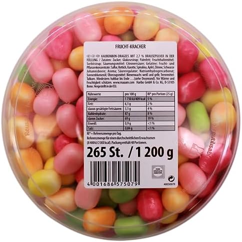 Haribo Maoam Frucht Kracher Tub-265 pcs