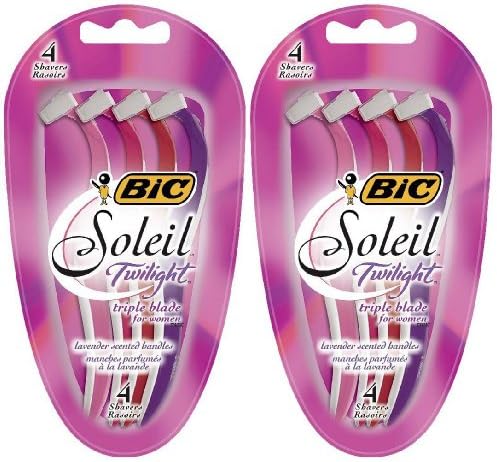 Bic Soleil Women Sensitive Skin, Twilight - 4 ct - 2 pk