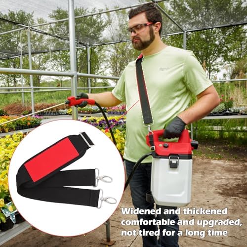 3MIRRORS Handheld Sprayer Shoulder Strap for Milwaukee M12 1 and 2 Gallon Handheld Sprayer 49-16-2764 Versatile Weight Reducing Shoulder Strap