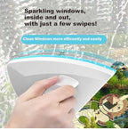 Double Sided Magnetic Window Cleaner, Outside Glass Wiper, 5-Gear Adjustable Outsider Glider Washing Brush Tool, for High-Rise Double Car Glazed Windows (0.3"-1.2")