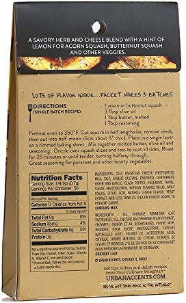 Parmesan Mediterranean Veggie Roaster Seasoning Blend – Vegetable Spice Mix, Urban Accents 1.25 Ounce