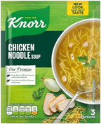 Knorr Chicken Noodle Soup Mix, No Artificial Colors, 1.52 oz Packets, 12 Count