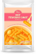 Nice Witch's Secret Recipe Korean Rose Tteokbokki Powder Sauce 12 servings – Perfect for Sweet and Spicy Rice Cake Dishes, Easy and Quick to Make, 10.6 oz (300g) / 로제 떡볶이 소스