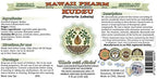 Hawaii Pharm Kudzu Alcohol-Free Liquid Extract, Professional Grade, Small Batch Kudzu (Pueraria lobata) Dried Root Glycerite 2 oz