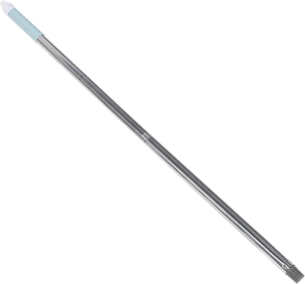 Amosfun 32.67In Stainless Steel Broom Handle Replacement Stick with Standard Threading for Floor Cleaning and Sweeping - Multi-Section Mop and Broom Pole