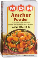 MDH Amchur Powder (Dehydrated Unripe Mango), 3.5-Ounce Boxes (Pack of 10)
