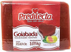 Predilecta - Guava Paste w/ Fruit Pieces - 35.27 oz (PACK OF 02) | Goiabada Cascão - 1.01kg