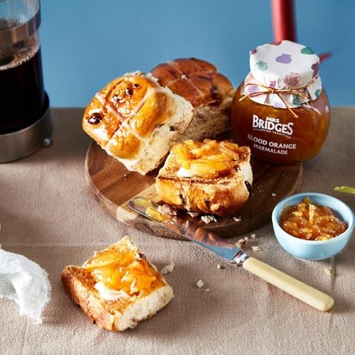 Mrs Bridges Blood Orange Marmalade, Made in Scotland, 12oz Jar (Pack of 1)
