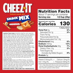 Cheez-It Snack Mix, Lunch Snacks, Family Size, Original, 17.8oz Box (1 Box)