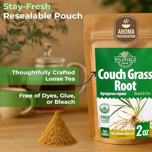 2 oz. Couch Grass Herbal Tea (Agropyron repens) – 56g Dried Couch Grass Herb Tea Hierba Cañuela