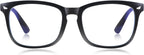 Blue Light Blocking Glasses for Women/Men Clear Frame Square Eyeglasses Computer Gaming Screen Glasses