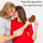 Will You Marry Me Puzzle - Engraved Wedding Proposal Ideas for Boyfriend Girlfriend, Surprise Engagement Proposal Wooden Sign, Romantic Way to Pop the Question to Your Beloved