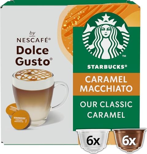 Nescafé Dolce Gusto Starbucks Caramel Macchiato Coffee Pods x12 (Pack of 1)