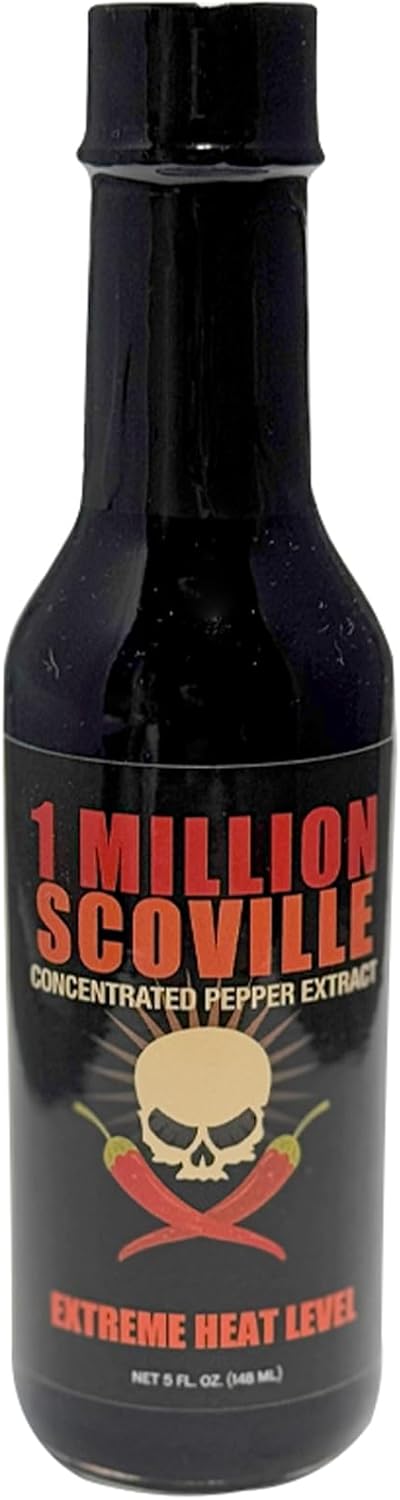 1 Million Scoville Pepper Extract Hot Sauce, 5oz