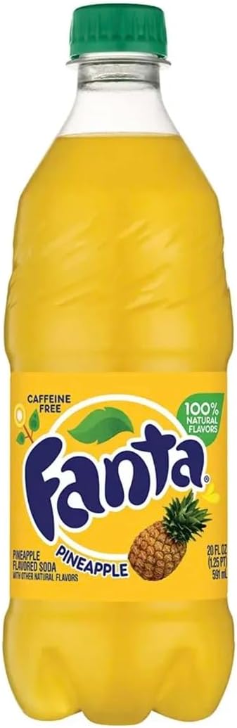 Fanta Pineapple 20 oz pack of 24