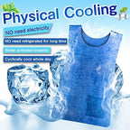 HUOFU Ice Cooling Vest for Men Women - Water Evaporative Cool Shirt for MS Patient Outdoor Sport Working Hot Summer Weather High Temperature Protective Clothes