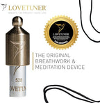 LOVETUNER 528Hz Breathing Necklace for Stress Relief, Mindfulness & Meditation | Sound Healing Whistle for Anxiety, Focus, Calm & Relaxation | Emotional Wellness, Inner Peace & Balance Necklace