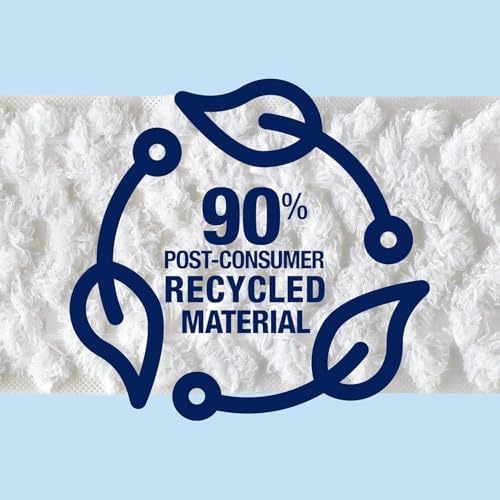 Bona Sweeping Pads for Multi-Surface Floors - 24 Refills - Heavy-Duty & Disposable XL Microfiber Pads Sweep Away Dust, Dirt, & Pet Hair