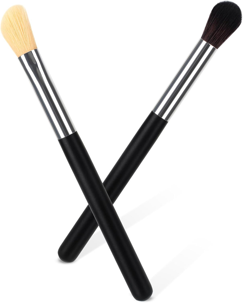 Fluffy Eye Makeup Blender Brush Set 2 Pcs Professional Soft Eyeshadow Make up Brushes Tools Reusable