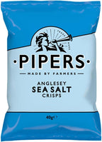 Pipers Anglesey Sea Salt Crisps (24 x 40g)