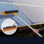 Water Fed Pole Kit Water Fed Brush, Solar Panel Cleaning Brush with Extension Rod, Solar Panel Brush and Pole for Cleaning Photovoltaic and Solar Panels and Other Cleaning Activities. Yellow