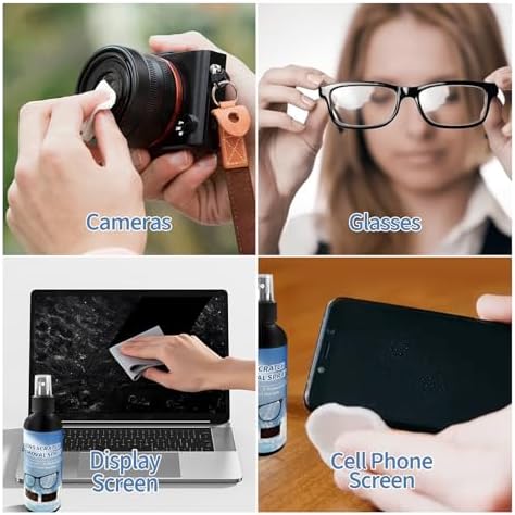 2PCs Lens scratch removal spray, Lens Scratch Remover for Eye glasses, Eyeglass Scratch Remover,Glasses Windshield Repair Fluid