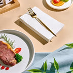 400 Pack Paper Napkins, Disposable Guest Towels Party Dinner Napkins Soft, Absorbent 3-Ply Hand Towels for Bathroom, Wedding and Events