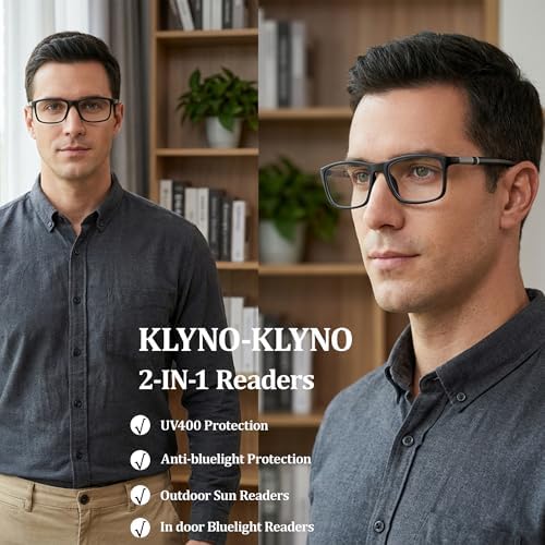 Reading Glasses Men 3 Pack Blue Light Blocking Readers Sporty Style Outdoor Photochromic Lens Readers