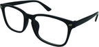 Mens Womens Oversize Reading Glasses Readers Black Blue Purple Spectacles