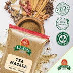 Laxmi Natural Tea Masala - Traditional Indian Tea Masala - 3.5oz (100g)