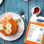 NBF, Agave Syrup, Organic, Nectar, Low Carb, Sugar substitute for baking, drinks & more, Family-friendly, Gluten free, Ideal for restaurants and industrial kitchens, Ambar, 176oz