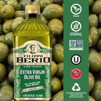 Filippo Berio Cold Pressed Extra Virgin Olive Oil, 50.7 Ounce rPET Bottle, Contains Polyphenols