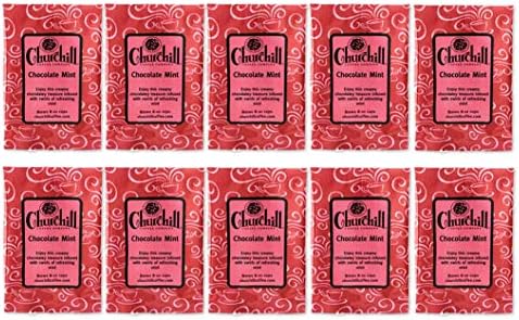 Churchill Coffee Chocolate Mint 10 Portioned Packs -1.5 oz each - Ground - Flavored Coffee