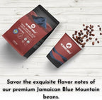 THE HUNGRY GORILLA Jamaican Blue Mountain Coffee 100% – 1 lb Whole Coffee Beans Fresh Roasted – Medium Roast.