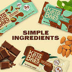 Keto Bars The Original Keto Snack Bar, Gourmet Simple Ingredients Low Carb, No Sugar, Rich in Ketogenic Fats, The Perfect KetoBars Snacks for Keto Diet Food Products (12 Pack, 1.65 oz)