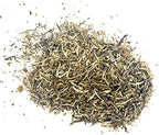 FIRE TEAS Pu-ERH Loose Leaf Saffron Tea - Aged, Smooth & Elegant Taste - Caffeinated - White buds from old Yunnan Pu'erh Trees -