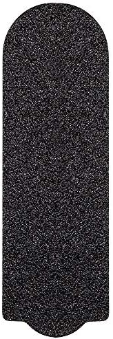 ForPro Professional Collection Stainless Steel Pedi File Refill, 80 Grit, Black, EZ-Strip Peel Pedicure Refill Pads, 1.25” W x 4” L, 50-Count