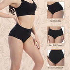 Incontinence Underwear for Women 6-Layer Absorbency Leak Proof Underwear,High Waist Ladies Washable Incontinence Briefs, Postpartum, Bladder Control,3-Pack L