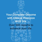 tellmeGen Ultra Genetic Test (WGS 30x) | Health + Ancestry + Traits + Wellness | Whole Genome Sequencing | Over 600 Reports