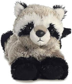 Aurora® Adorable Mini Flopsie™ Rascal™ Stuffed Animal - Mini Companions Ready for Playful Adventures - for Kids All Ages, Toddlers, Adults, and Families - Gray 8 Inches