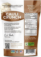 Cauli Crunch | Original Gluten Free Cauliflower Bread Crumbs – Bread-Free Breadcrumbs, Certified Gluten Free + NON-GMO, Vegan, Kosher Bread Crumbs, All Natural, 2-PACK (Original)
