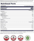 KAL Nutritional Yeast Flakes, Fortified with B12, Folic Acid & Other B Vitamins, Unsweetened, Great Nutty Flavor, Vegan & Gluten Free, 60-Day Money Back Guarantee, Made in the USA, 34 Servings, 12oz