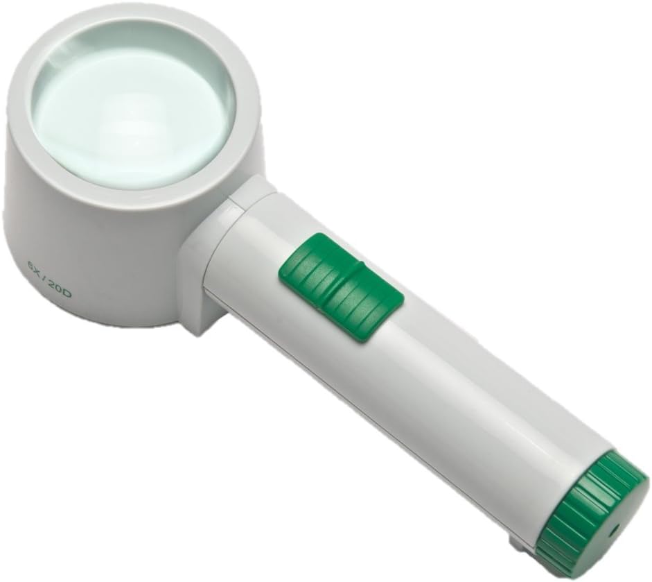 LS&S Super Bright Stand Magnifier 6X