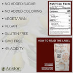 Ariston "The Very Best" Premium Balsamic Vinegar – Barrel Aged, Gourmet Quality, Product of Italy – Vegan, Gluten Free, GMO Free, No Added Sugar, All-Natural, 8.45 fl oz (250ml) Blueberry