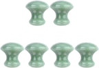 FRCOLOR 6pcs Compress Crystal Massage Scraping Woman Care for Massaging Meditation Shaped Cold Trigger Gua Beauty Ers Man, Mushroom Skin Eyes Health Boards Eye Face