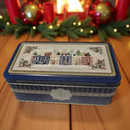 Jane Parker Fruitcake Amaretto Fruit Cake 1 pound (16 Ounce) Loaf in a Decorative Tin -Holiday-Christmas Cake-The Best Fruitcake You Can Buy