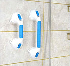 handrail Grab Rails,Handrails Grab Bar Suction Cup, Bathroom-Skid Suction Armrest, Punch-Free Elderly Pregnant Woman Child Shower Suction Grab Suction/41.5Cm
